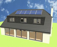Contemporary bungalow in Latchingdon (planning  permission and regs.)