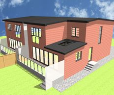 New contemporary houses in Chelmsford two dwellings