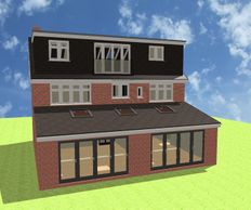Permitted development for rear extension in Brentwood