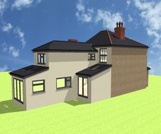 Permitted development extension in Writtle