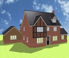 Planning application side extension plans in Chelmsford